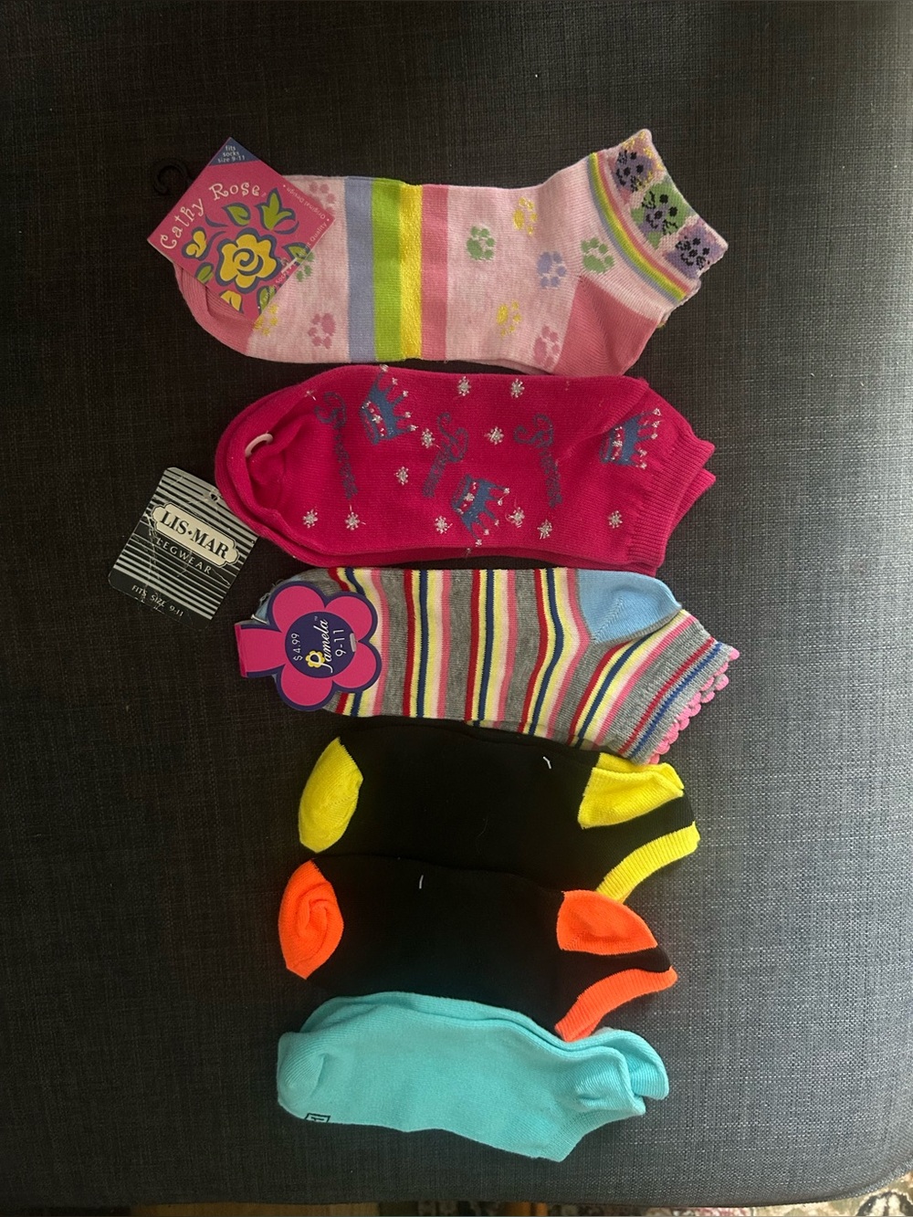 6 Pair New Women’s Socks